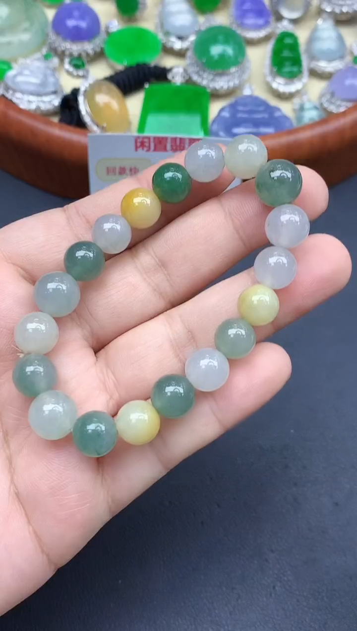 未镶嵌手链翡翠161-中国好珍宝