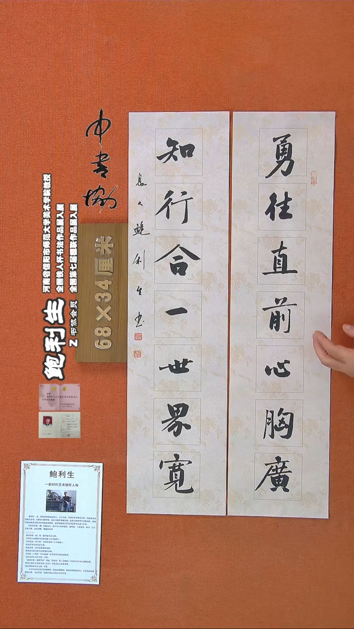 【闪购商品】书法59鲍利生书法作品