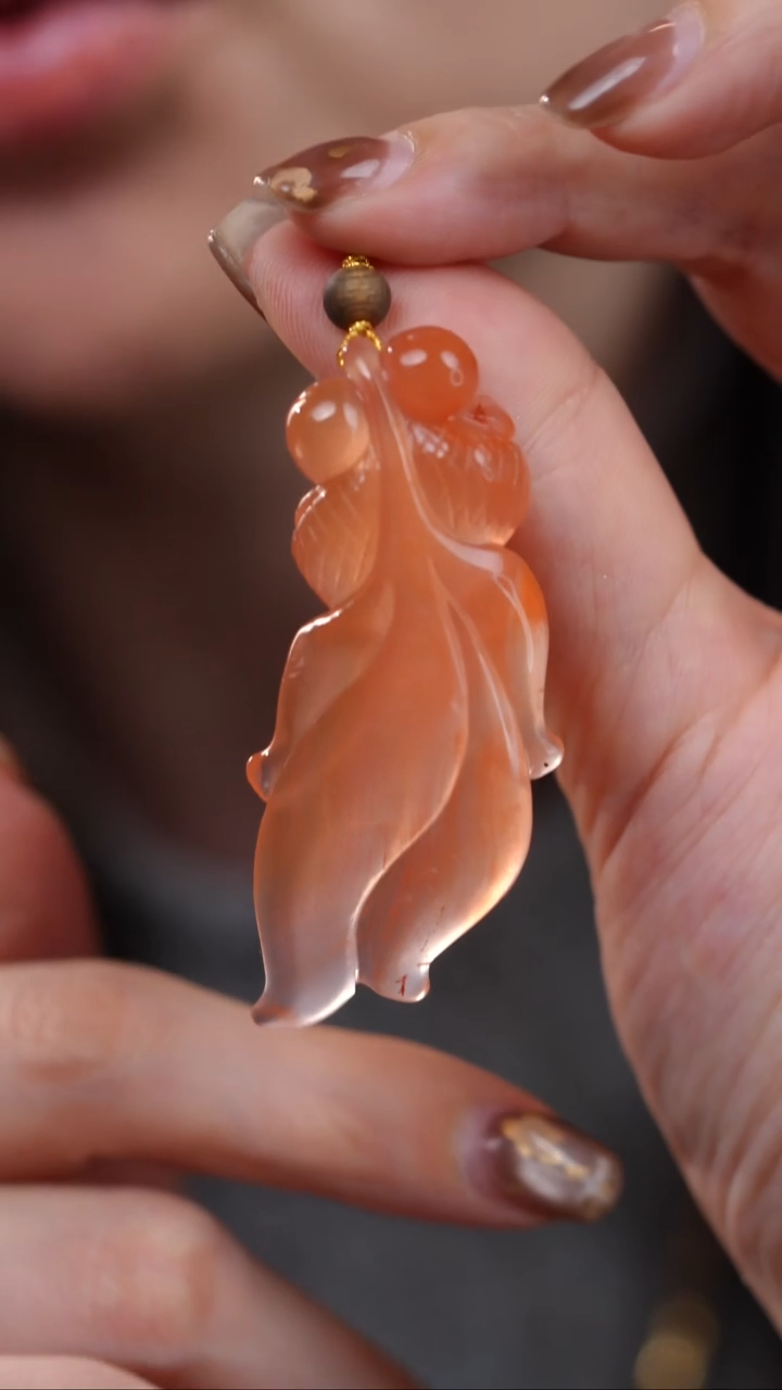 颈饰未镶嵌南红玛瑙9