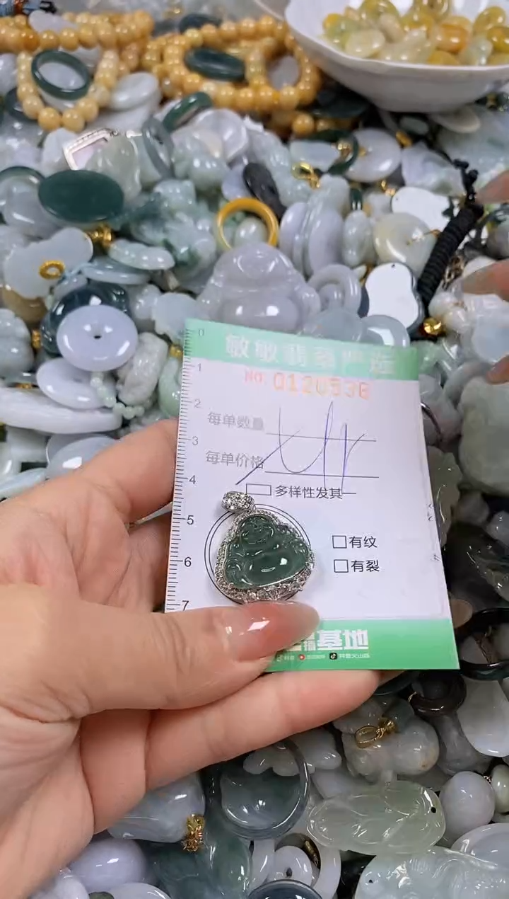 【闪购商品】翡翠颈饰未镶嵌闪购0120536