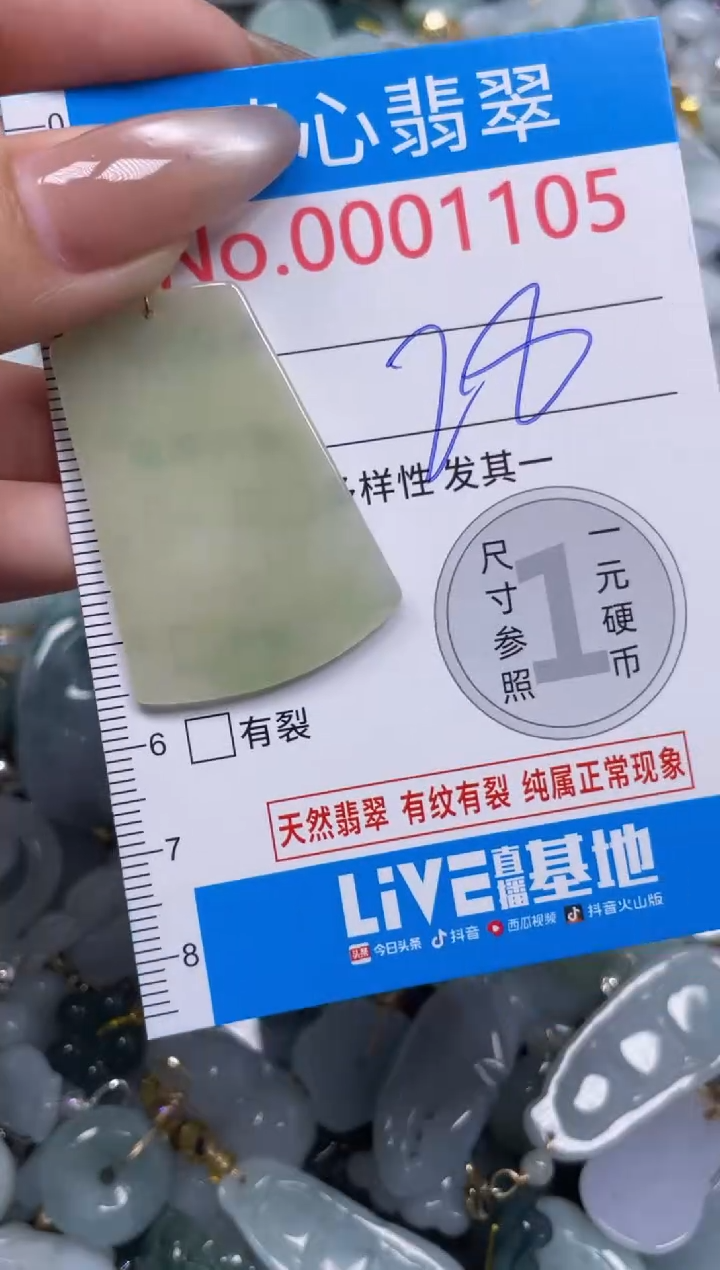颈饰未镶嵌翡翠1105