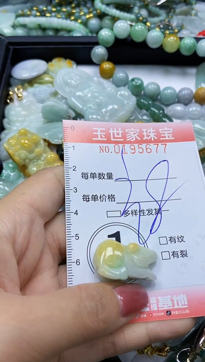 【闪购商品】翡翠颈饰未镶嵌闪购0195677