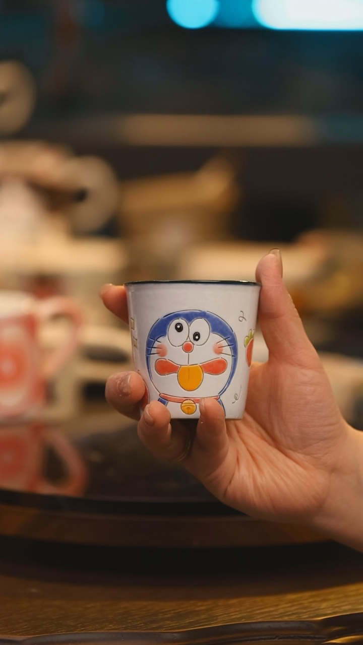 【闪购商品】摆件景德镇高温釉下彩手绘