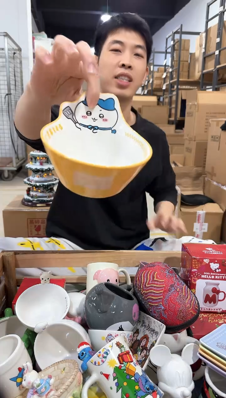 瓷片原盒小八沙拉碗