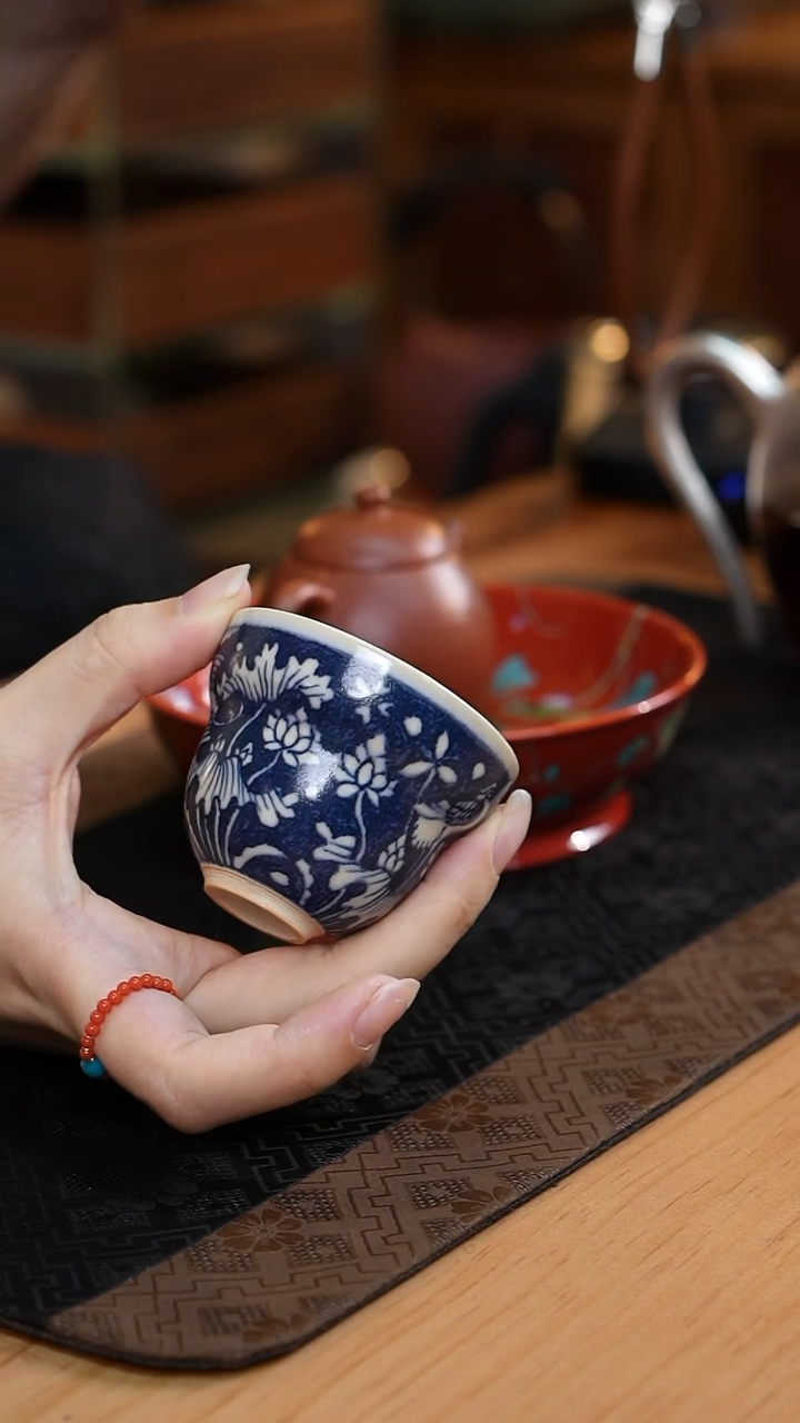 霖松堂折腰葫芦杯
