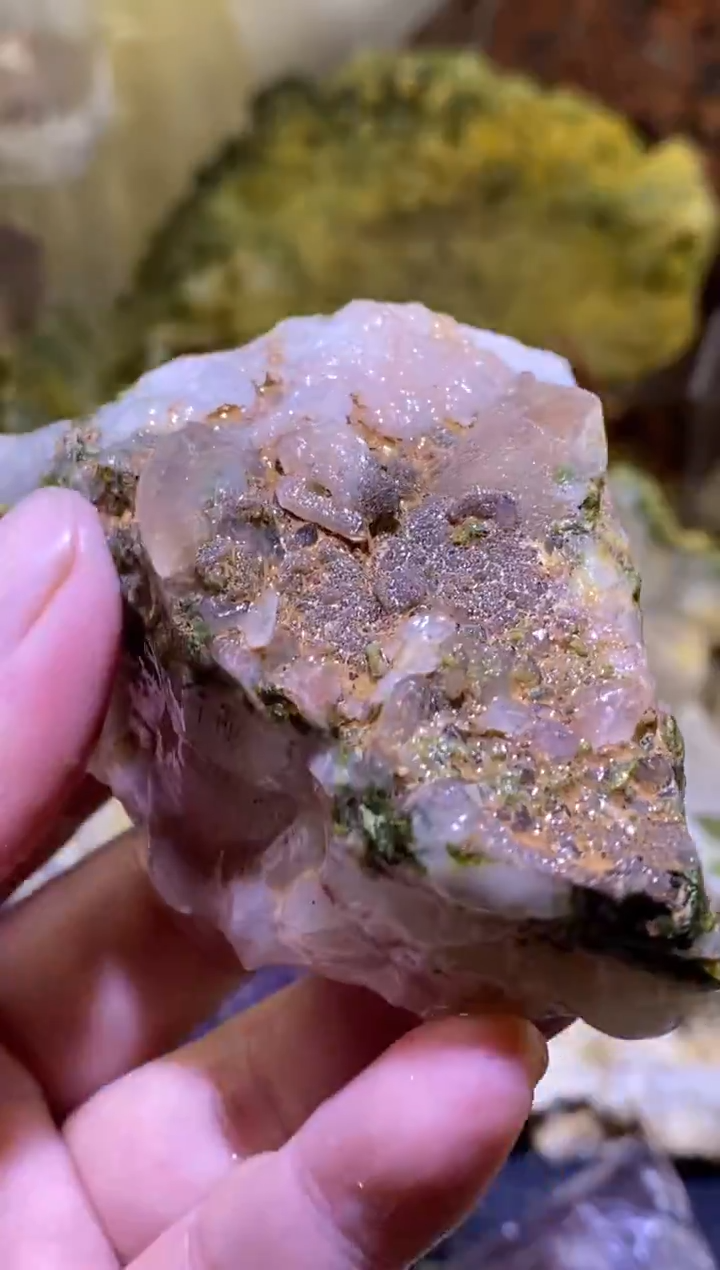 未镶嵌珠宝半成品水晶24号143g四川超七花园水晶