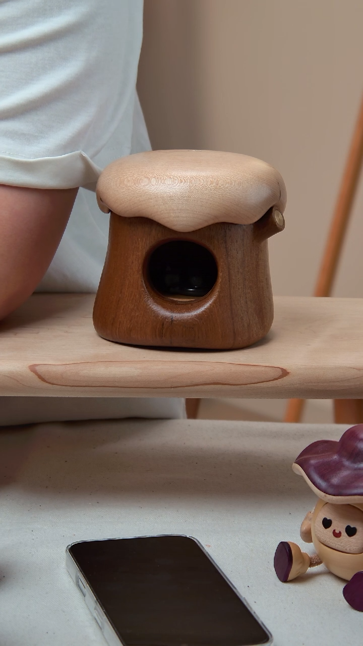 木?****?暴躁虎  灯罩碎 ， 柚木小夜灯瑕疵