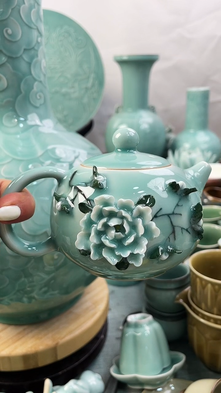 【闪购商品】纯手工 福利款 慧仙青瓷 瓷器