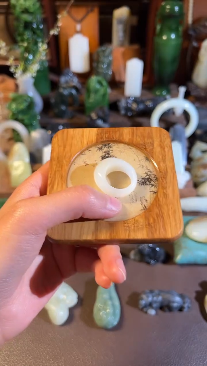 【闪购商品】和田玉戒指未镶嵌内径19