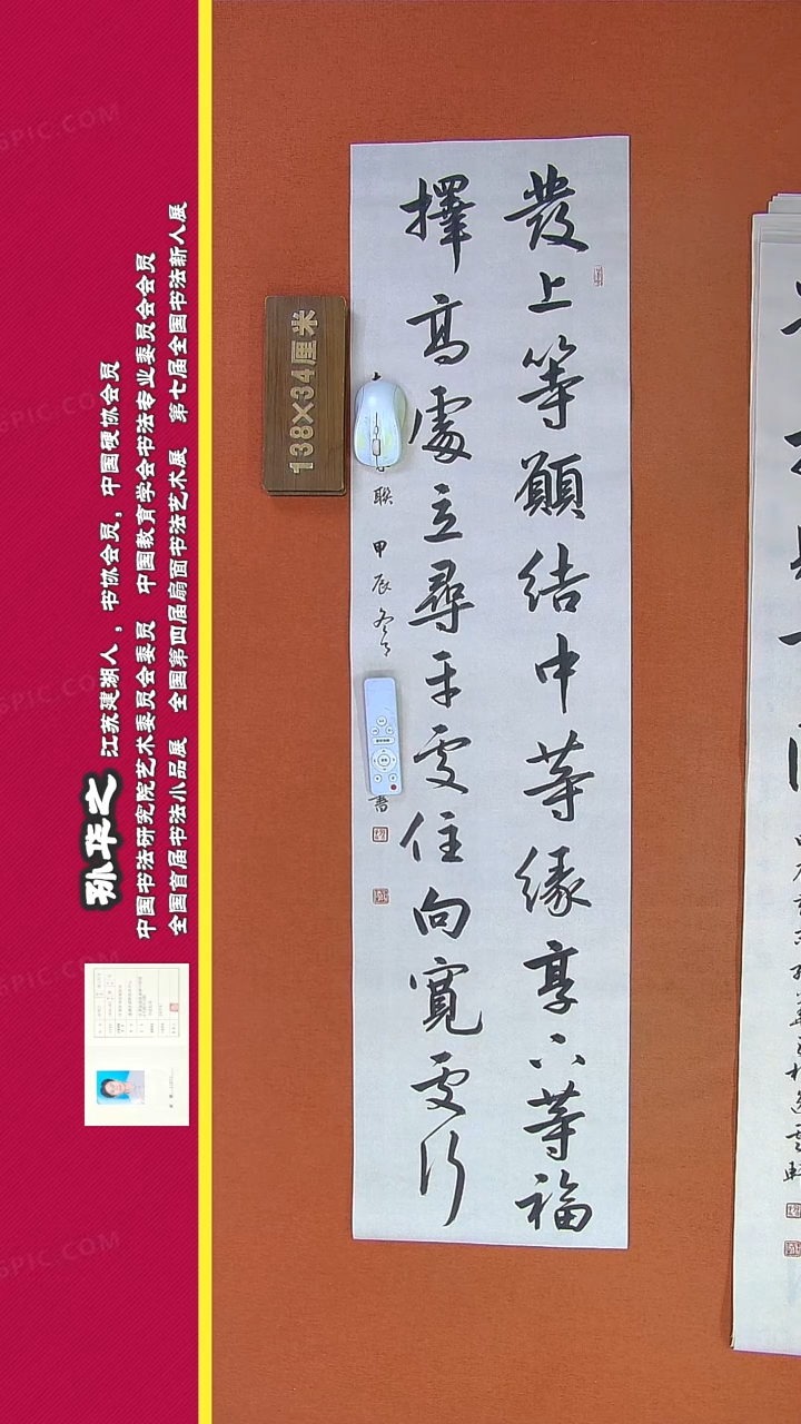 【闪购商品】书法381a孙华之书法作品
