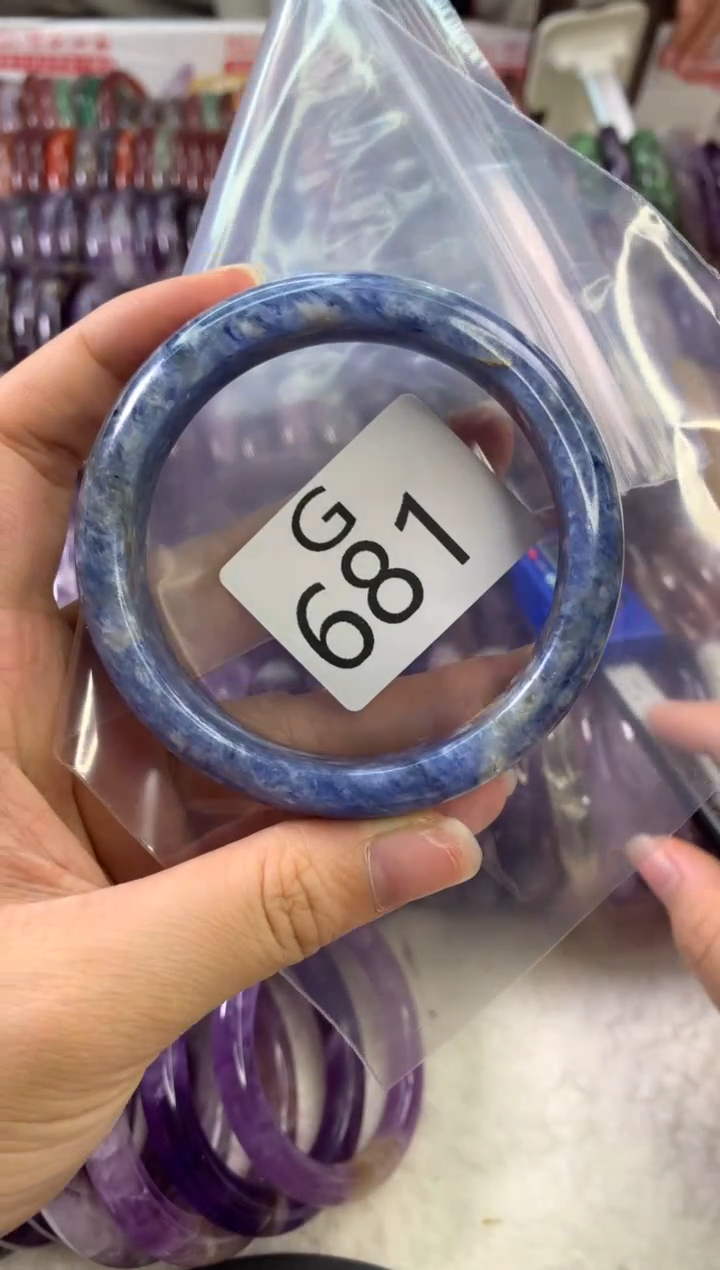 【闪购商品】水晶水晶手镯G未镶嵌681-60