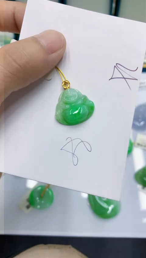 颈饰未镶嵌翡翠翡翠