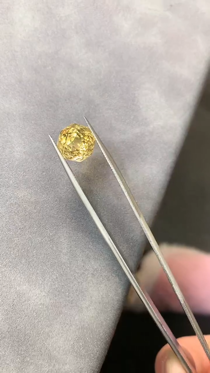 【闪购商品】黄晶笔搁未镶嵌7黄水晶裸石