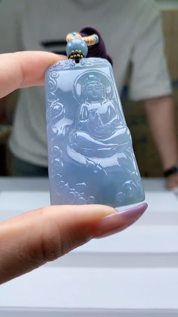 定制翡翠未镶嵌5028ty-毛货挂件203