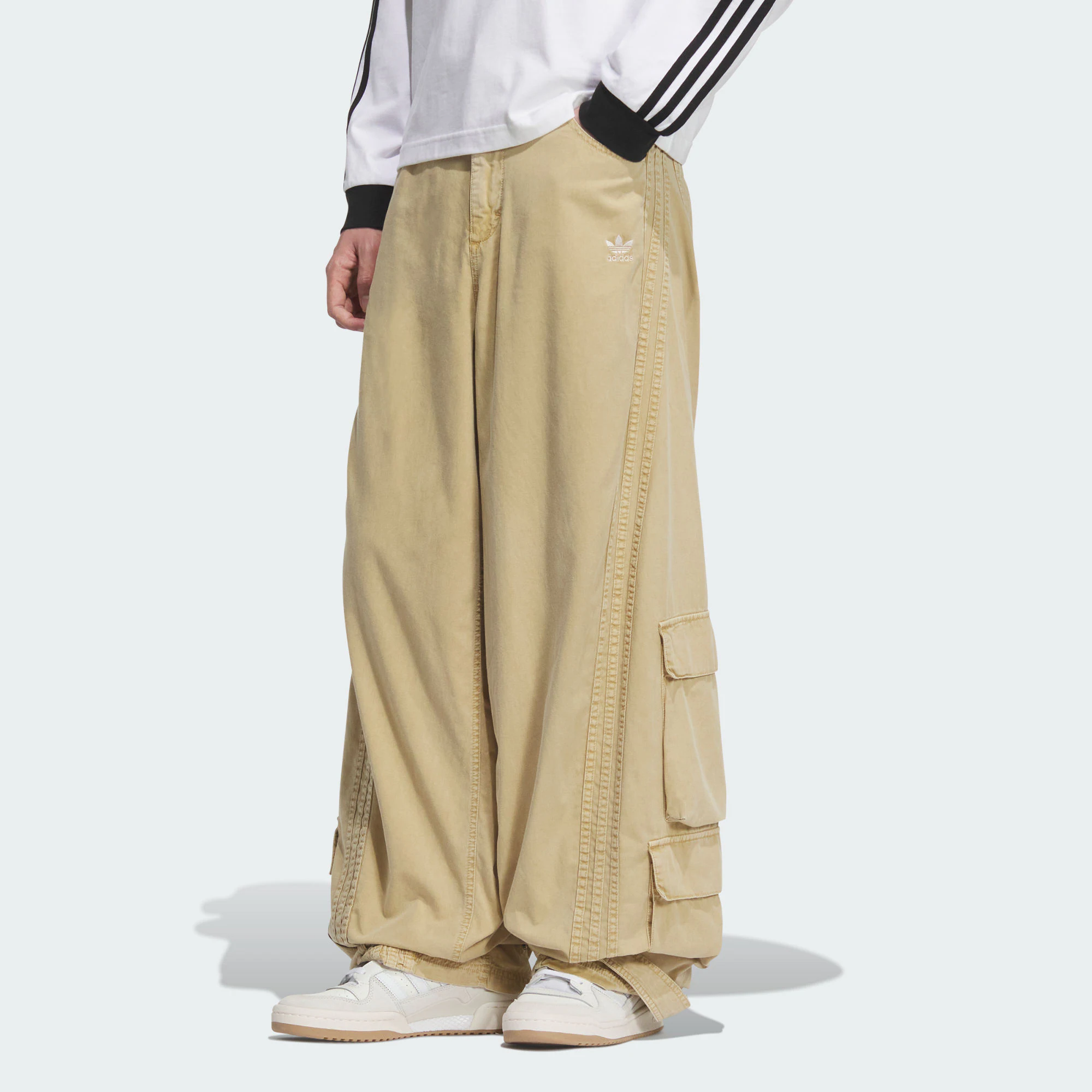 【滔搏联动】adidas/阿迪达斯经典运动裤夏季宽松运动长裤 KE0468