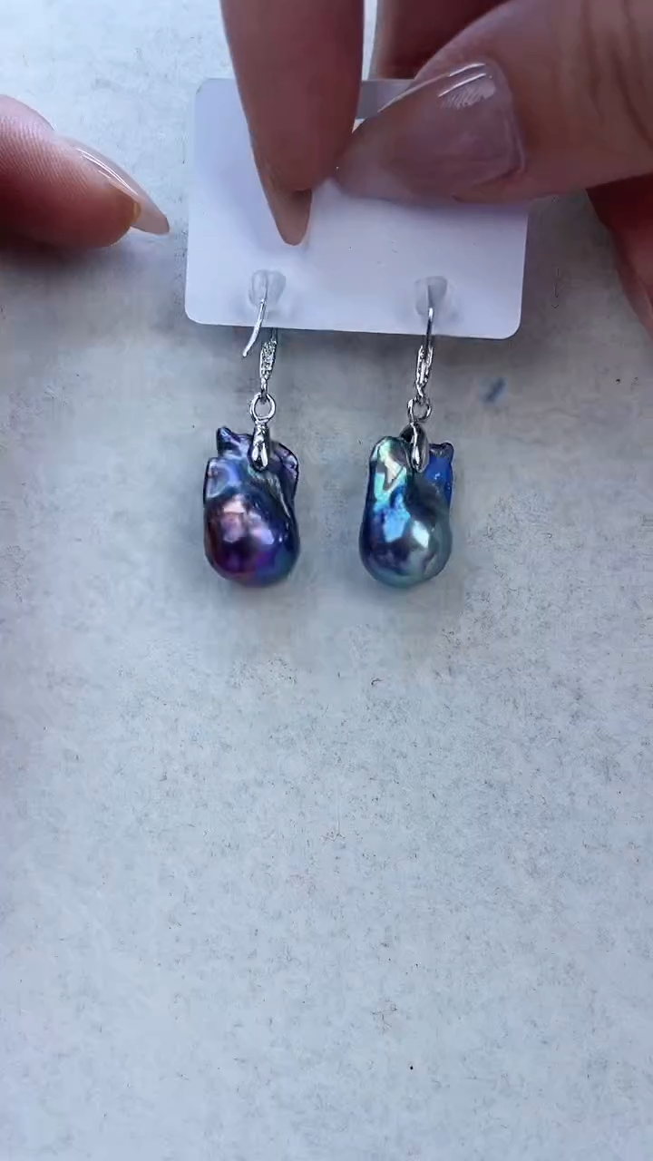 【闪购商品】淡水珍珠耳饰银S925镶嵌309