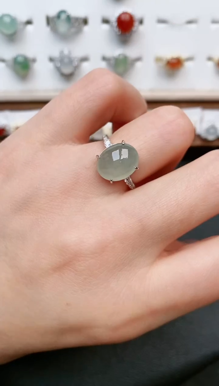 【闪购商品】翡翠戒指银S925镶嵌.....