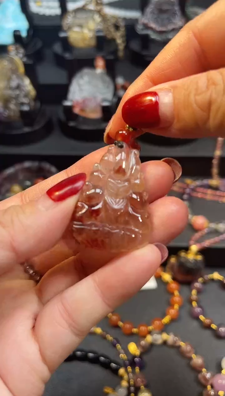 【闪购商品】水晶颈饰未镶嵌【百晶灵儿】天然定制款