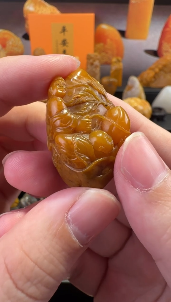 【闪购商品】田黄石半知田黄直播间