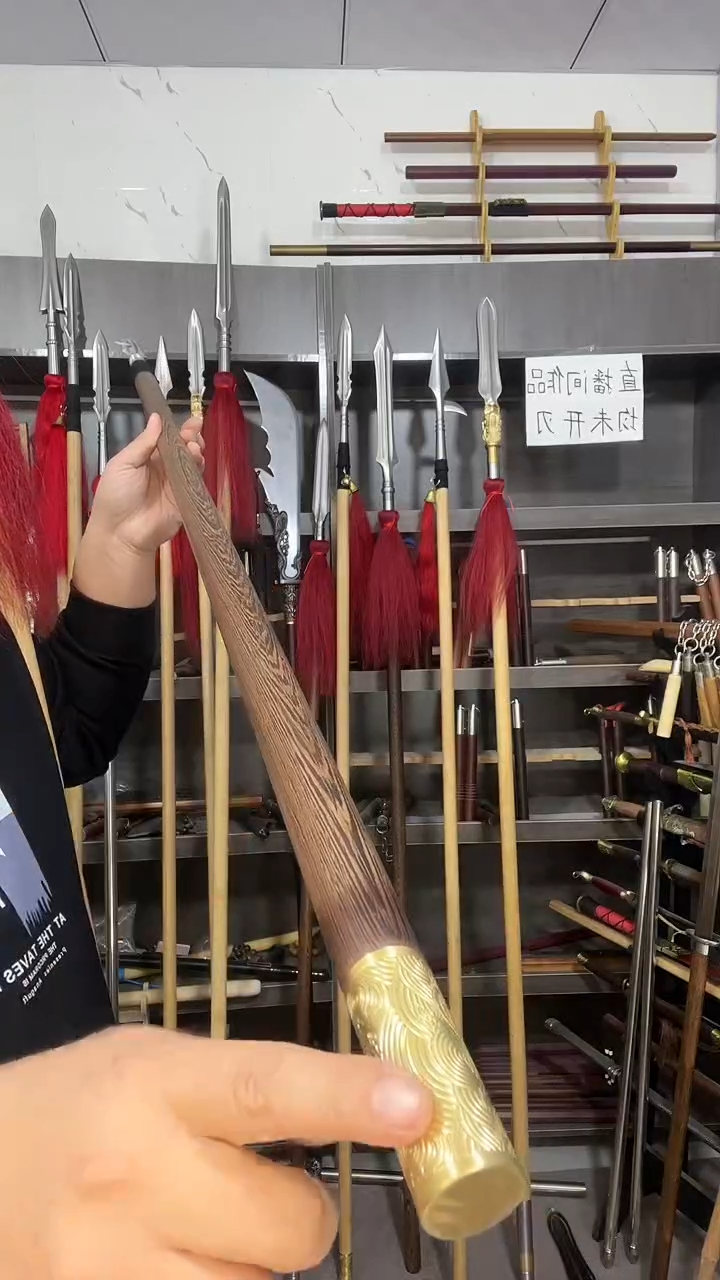 武术健身棍短棍木6