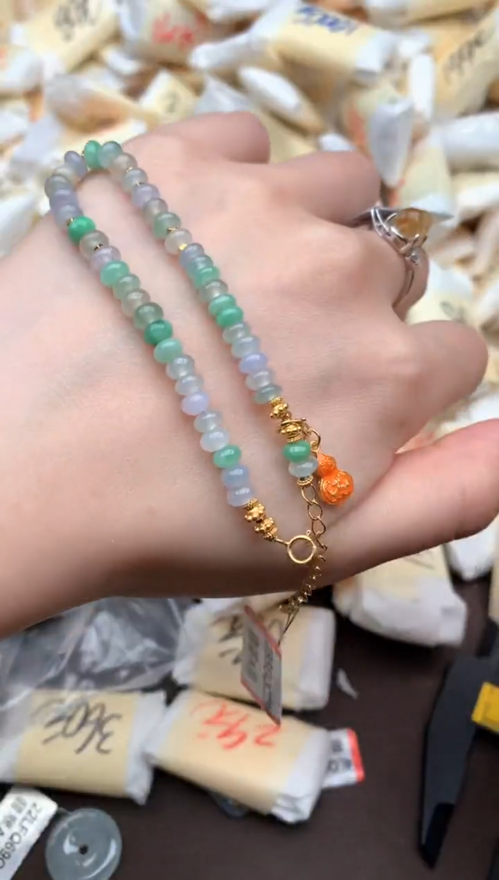 【闪购商品】翡翠手链银S925镶嵌一