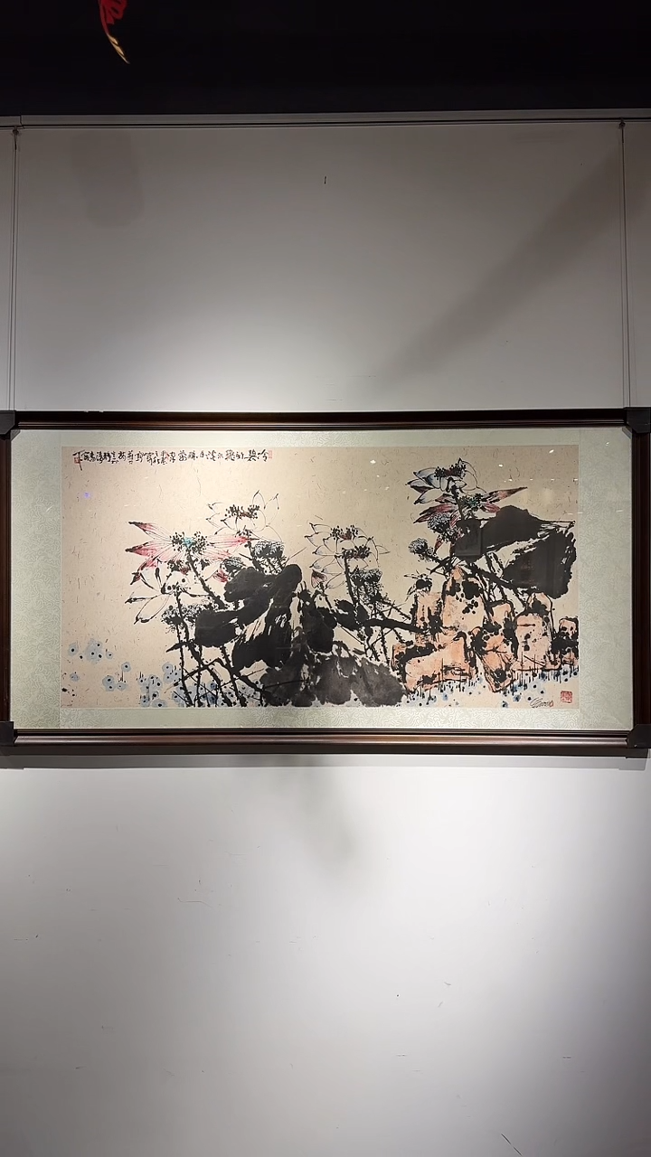 【闪购商品】版画崔先生  《冷碧新秋水》   定金