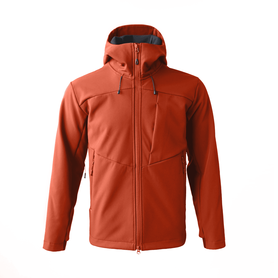 鼎力推荐！诚意好货！新款男士时尚户外连帽软壳冲锋衣外套68117