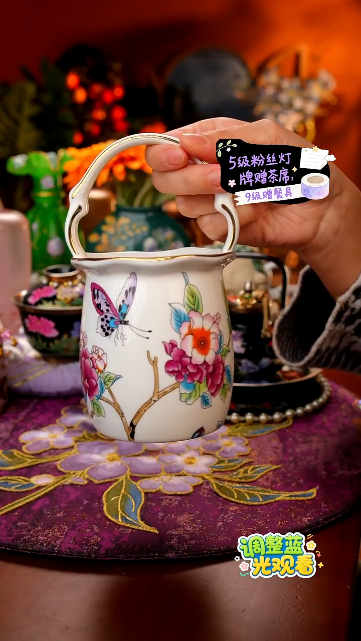 Miss甜甄选家居好物推荐--陶瓷提梁收纳桶