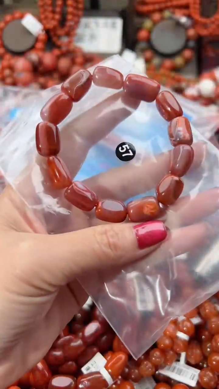 【闪购商品】南红玛瑙手串未镶嵌10