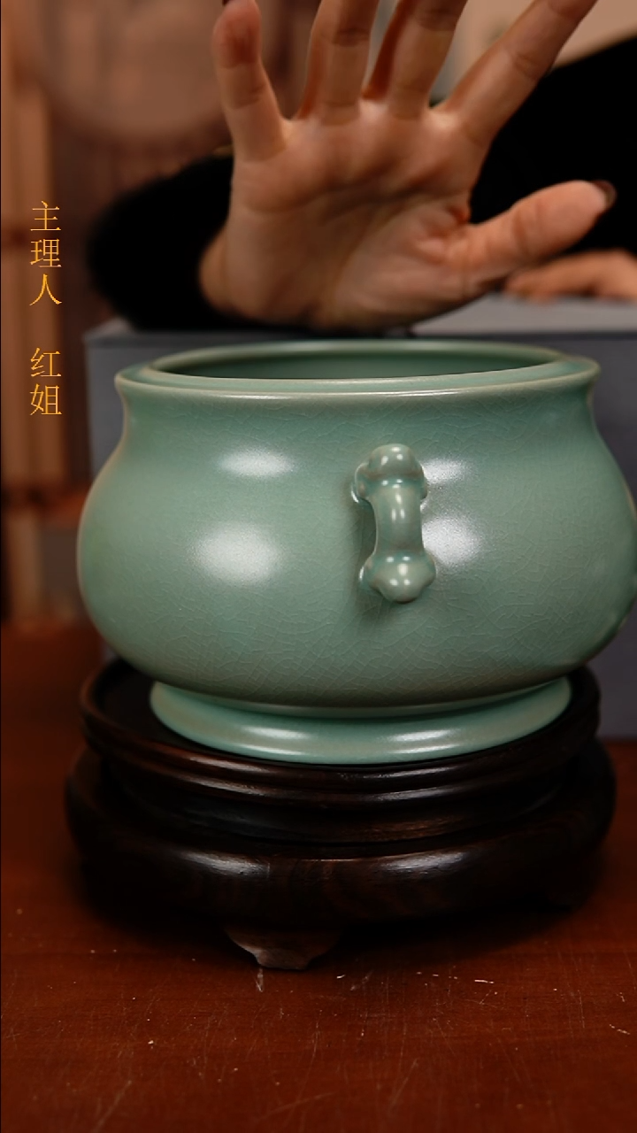 瓷片原产地原矿釉汝瓷