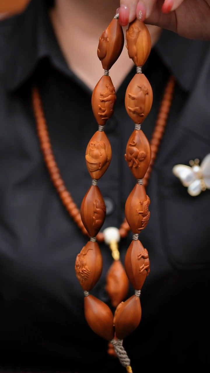 【闪购商品】橄榄核手串/手链老款十二生肖