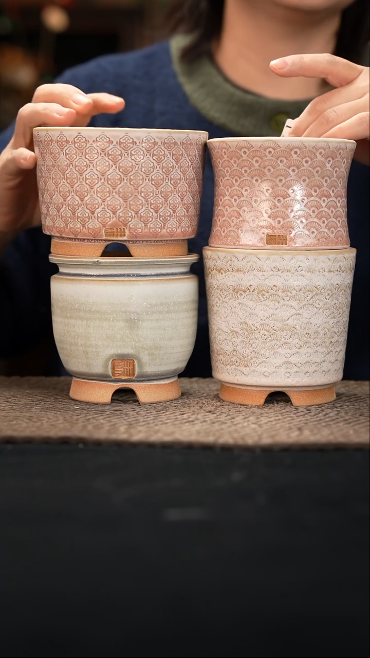 口径花盆12-30-172一组4个默认有瑕