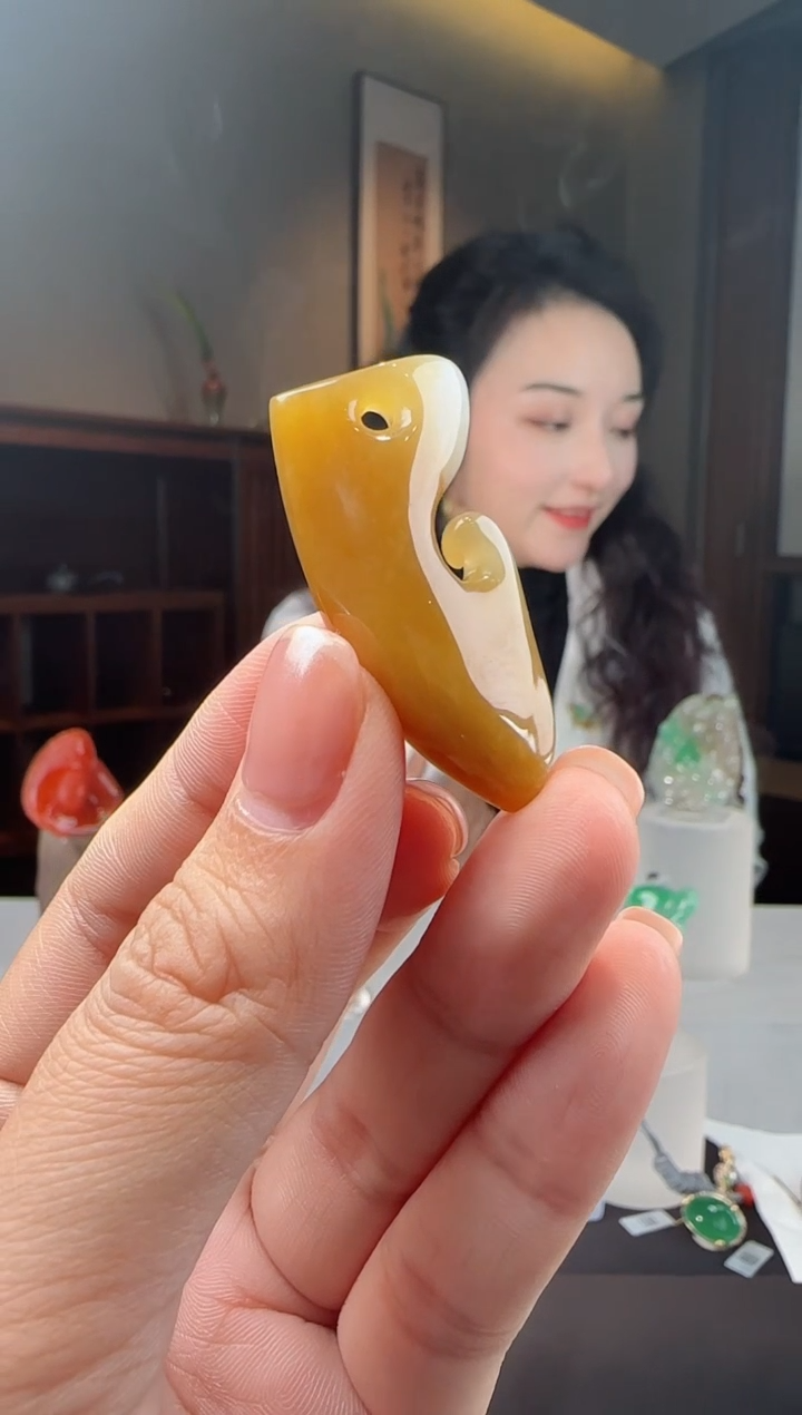 未镶嵌挂件翡翠形意系列