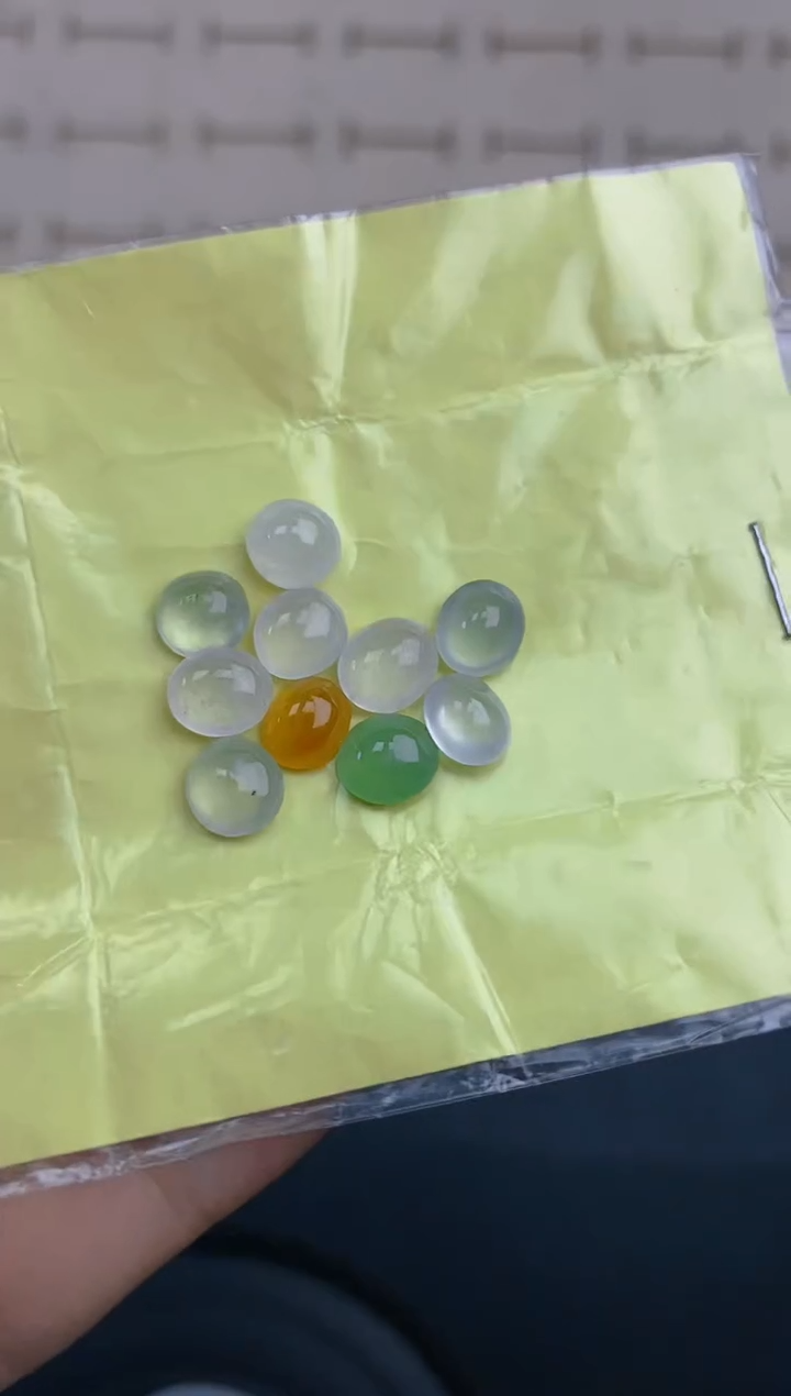 未镶嵌定制翡翠天然翡翠蛋面14