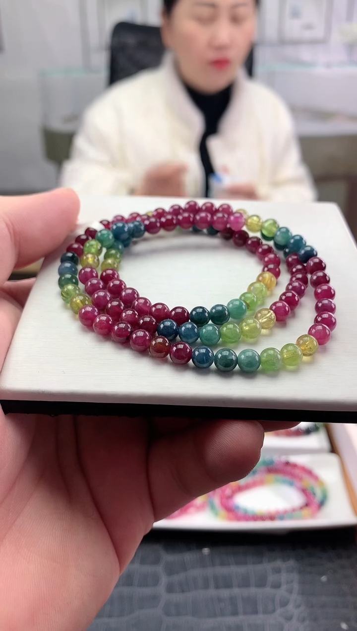 【闪购商品】碧玺手串未镶嵌 多样性发一条