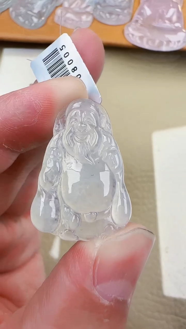 翡翠未镶嵌颈饰天然缅甸翡翠a货