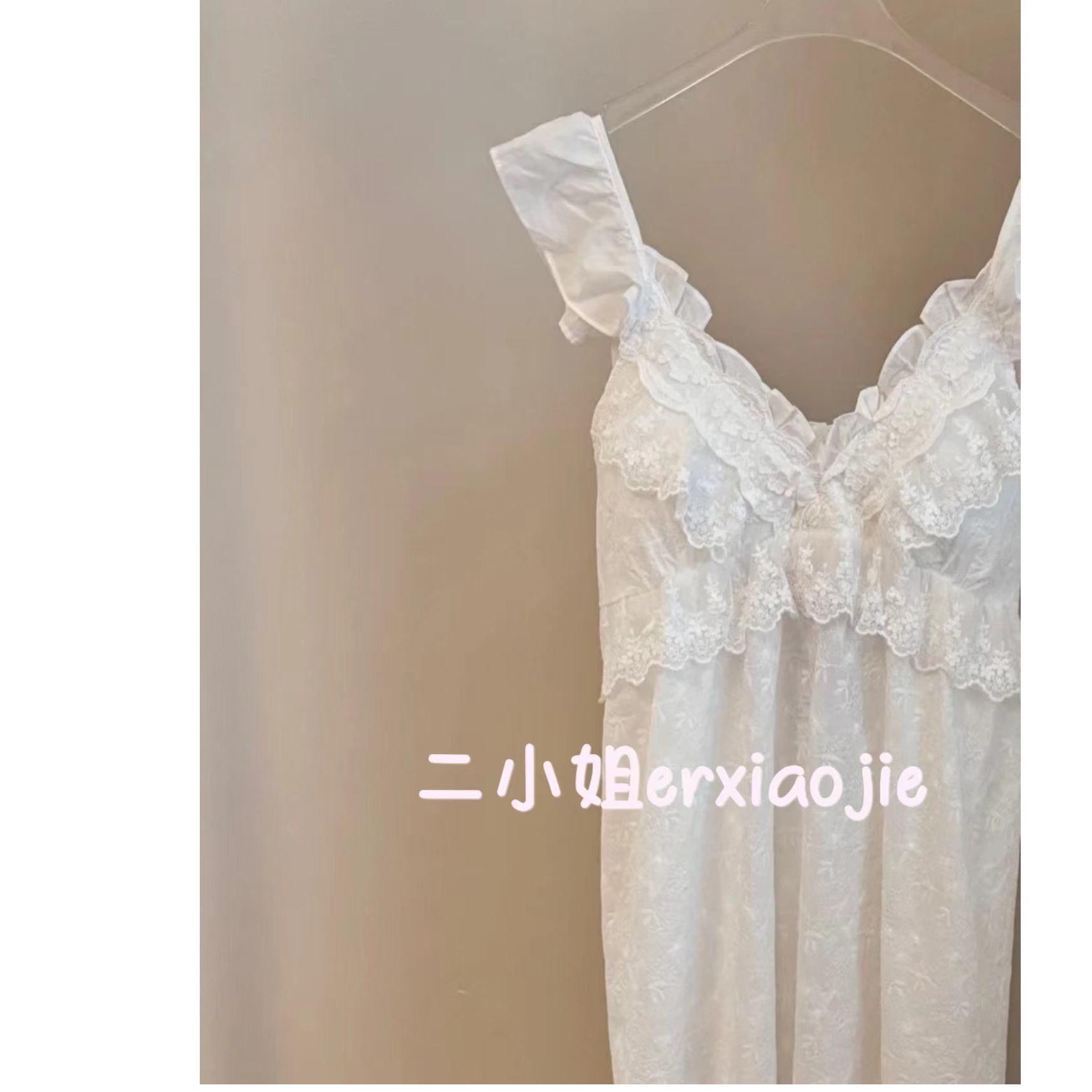 二小姐Y#中高端睡衣夏季睡裙睡衣春夏家居服长袖长裤春秋短袖