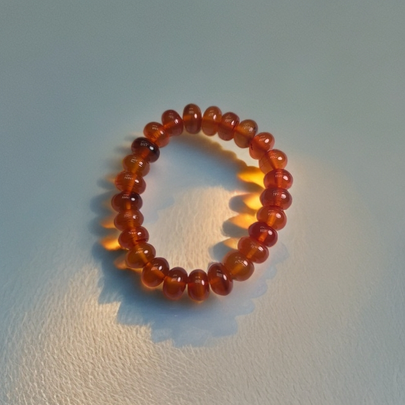 【照耀千秋 尽耀光芒】A574血清龙髓手串