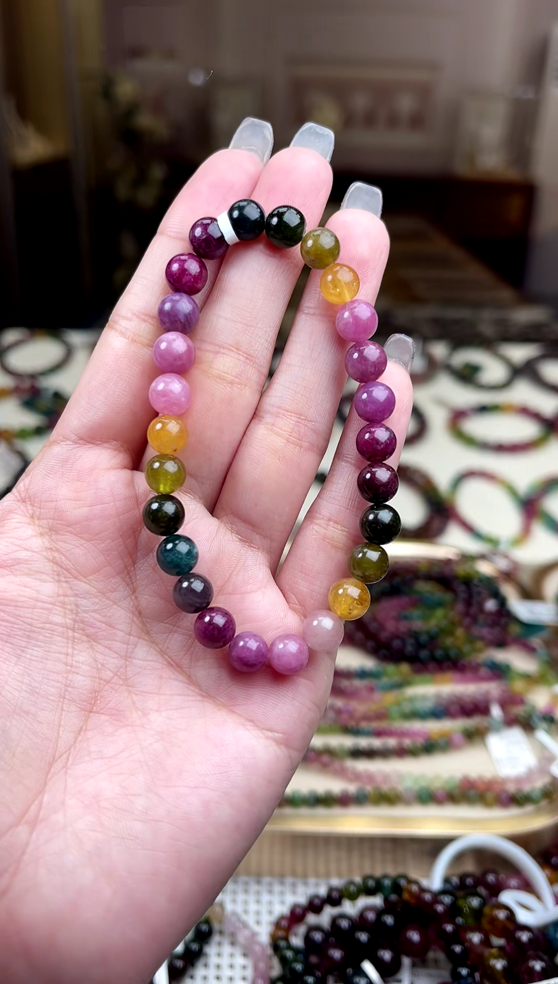 【闪购商品】碧玺/未镶嵌7mm+碧玺单圈多样性发货