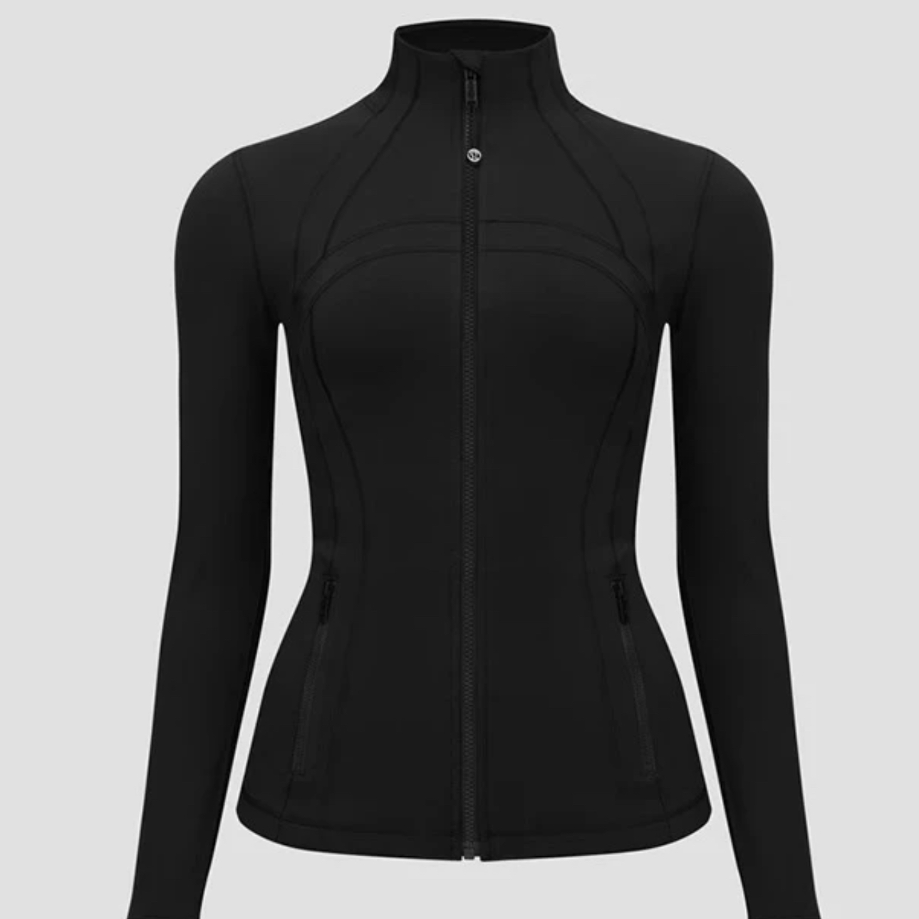 lulu瑜伽修身服define防晒立领夹克女户外运动健身休闲显瘦外套