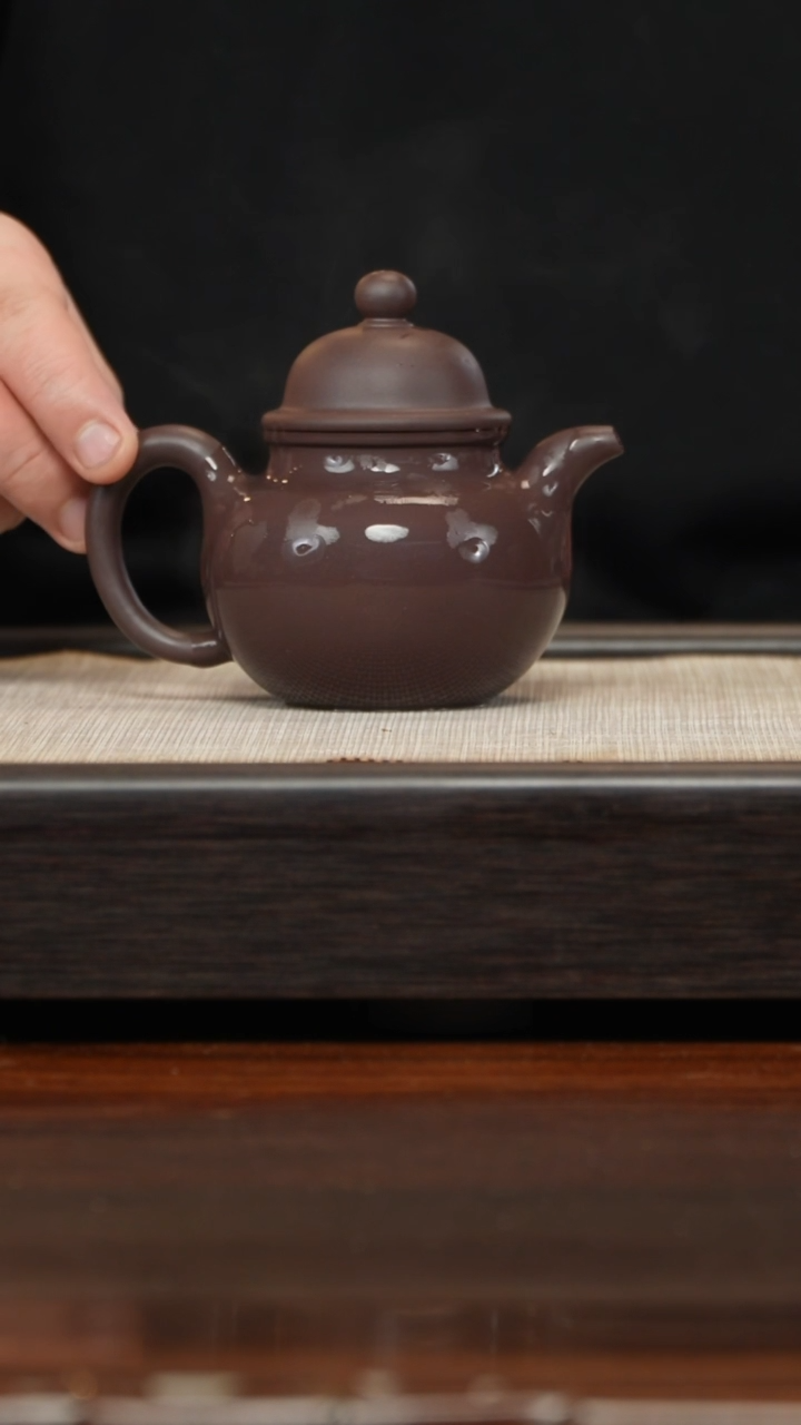 【闪购商品】紫砂茶壶四底掇球