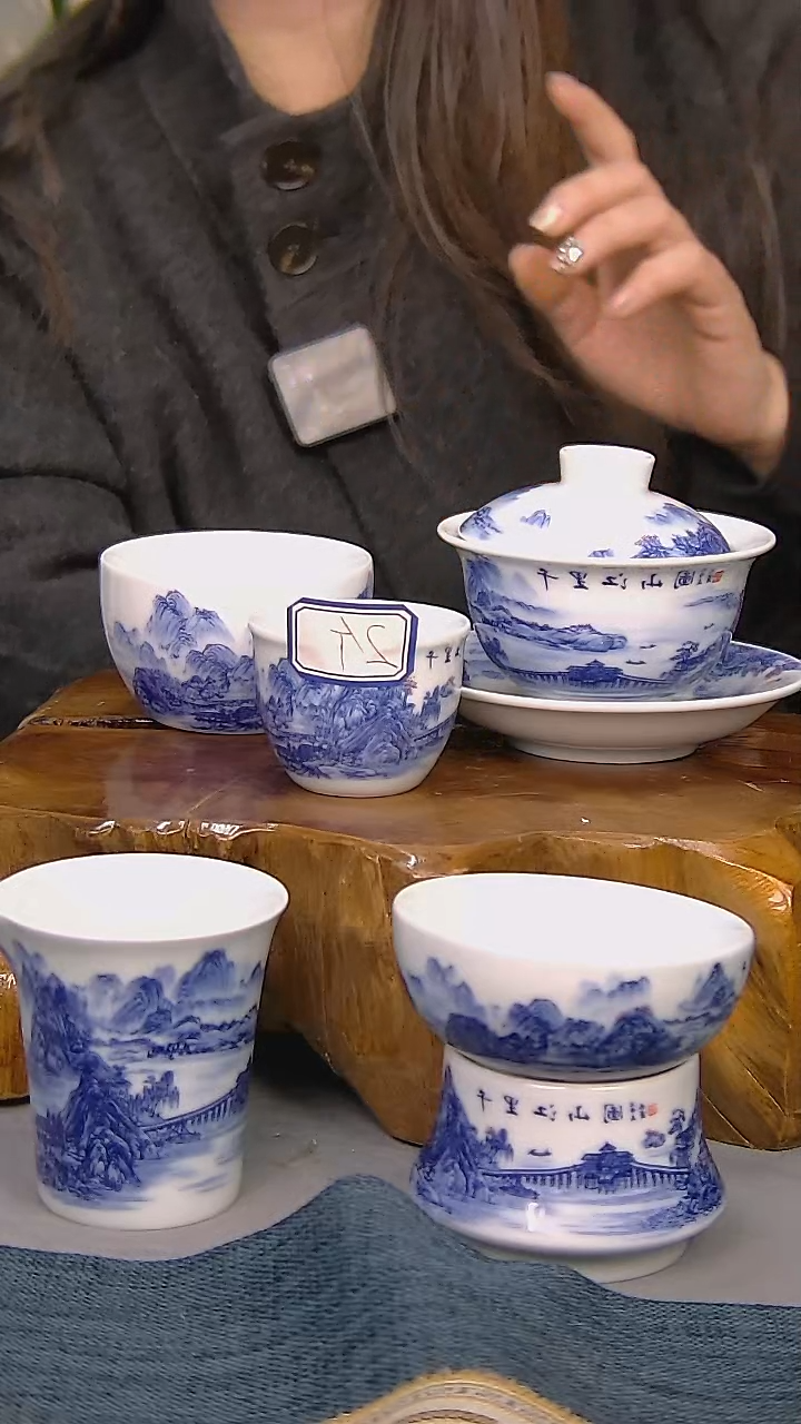 【闪购商品】简装家用款6件套 陶瓷家用茶具系列