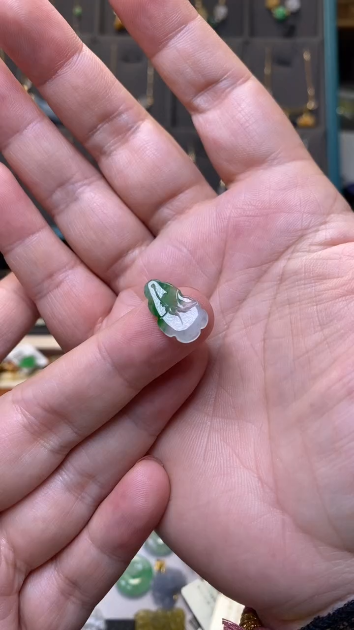 颈饰未镶嵌翡翠净货36279