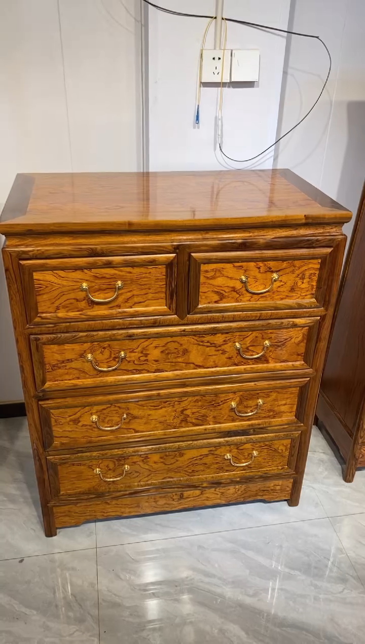 花梨木类知***8五斗柜