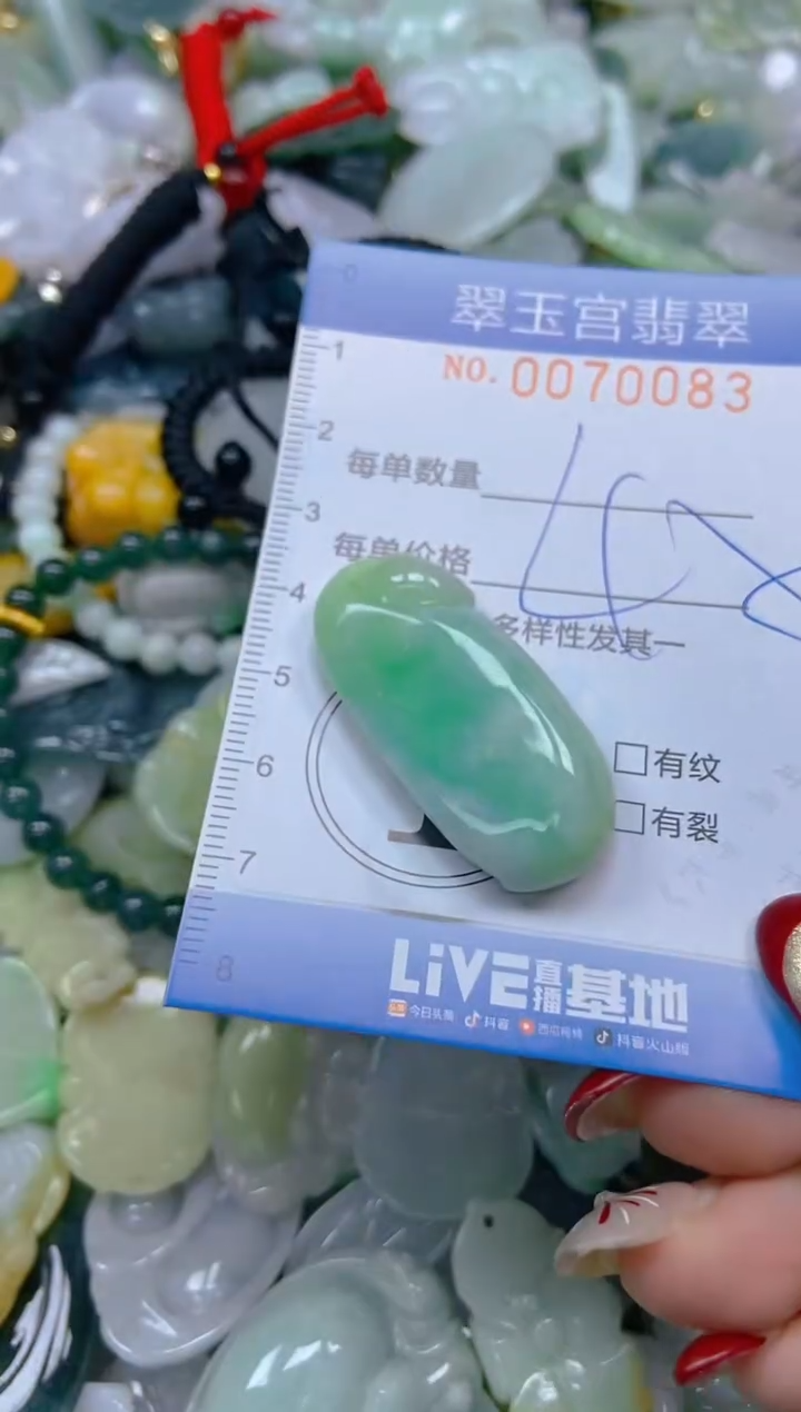 【闪购商品】翡翠颈饰未镶嵌闪购0070083