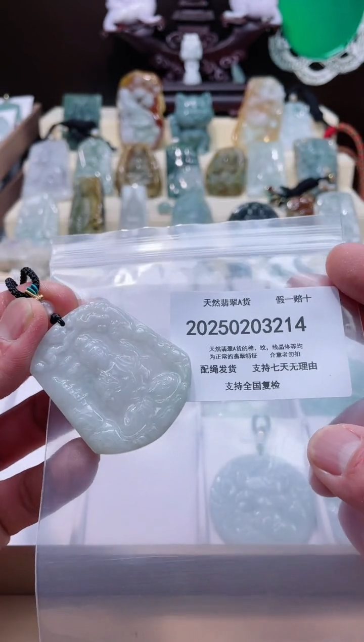 【闪购商品】翡翠颈饰未镶嵌闪购商品8号店200250020024