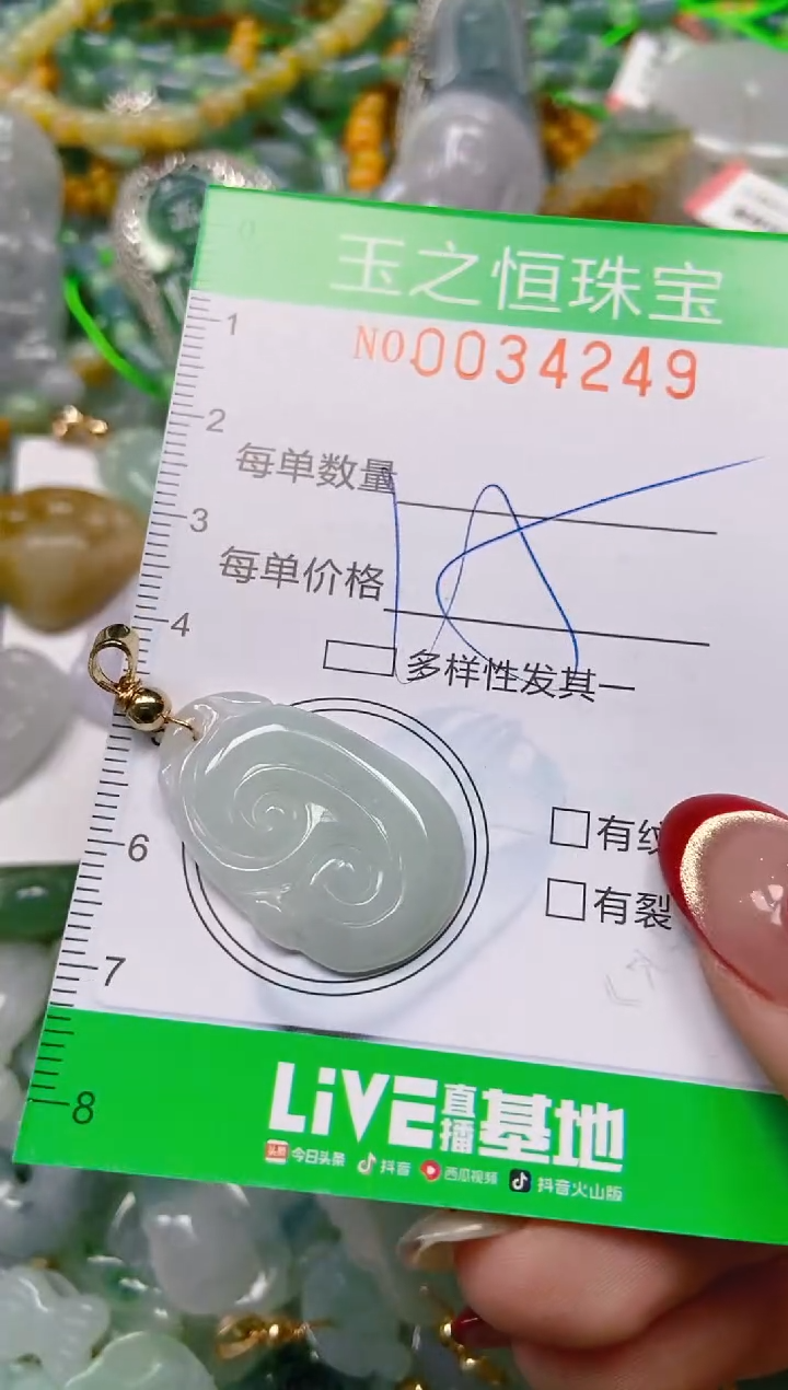 【闪购商品】翡翠颈饰未镶嵌闪购0034249