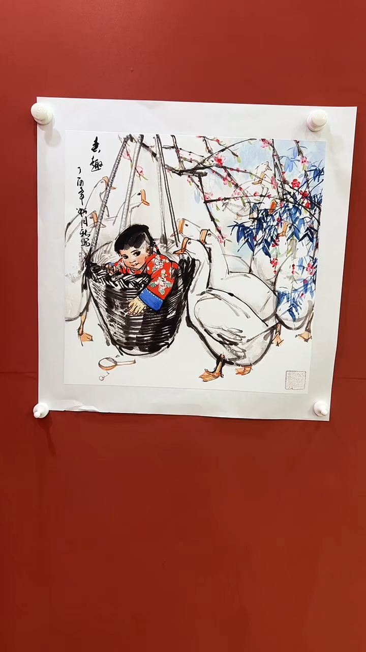 国画王月新国画作品