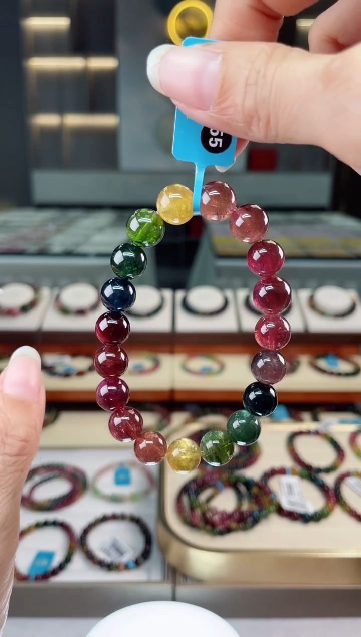 【闪购商品】碧玺单圈手串未镶嵌（多样性发一条）Q