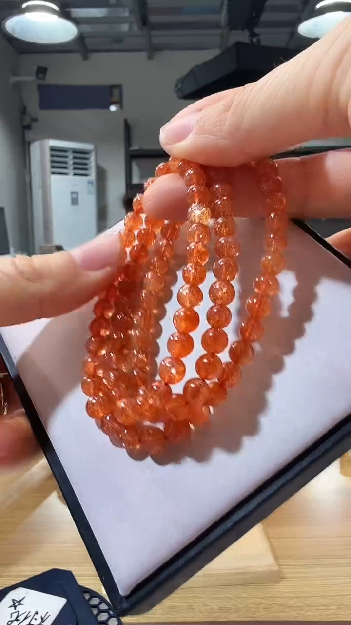 未镶嵌手链日光石优0193 约6mm